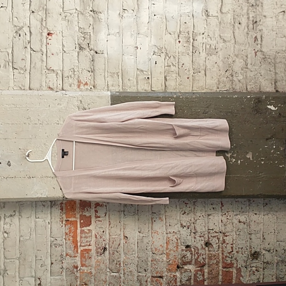 Halogen long cardigan size small tan